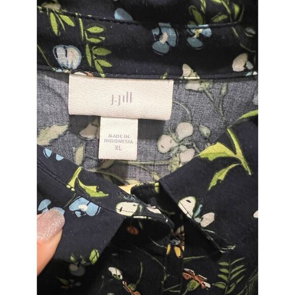 J.Jill button up floral dress - Picture 4 of 5